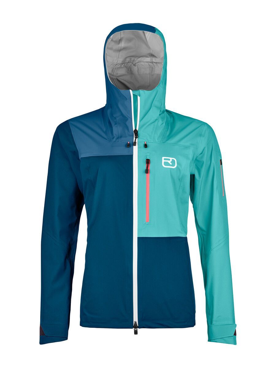 Ortovox 3L Ortler Jacket W petrol blue XS 7061600006