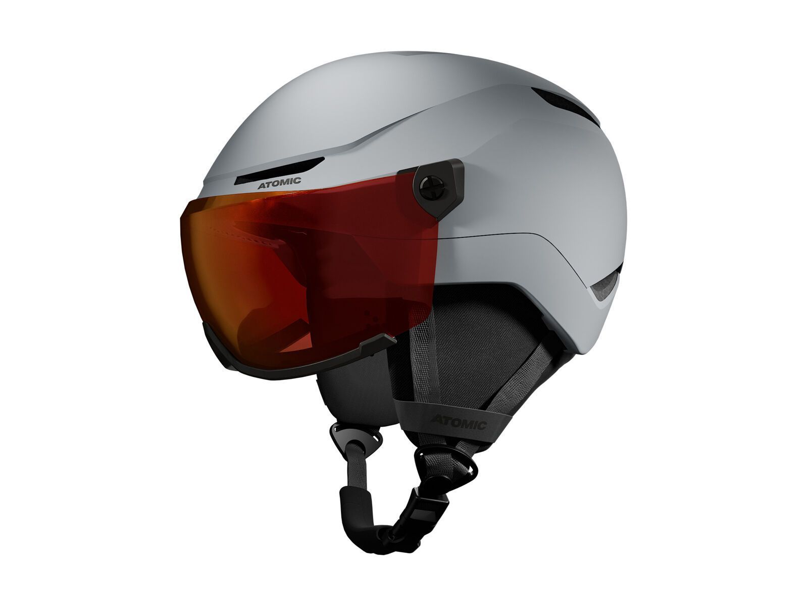 Atomic Revent Visor JR, Red Flash / gull gray - Bild 1