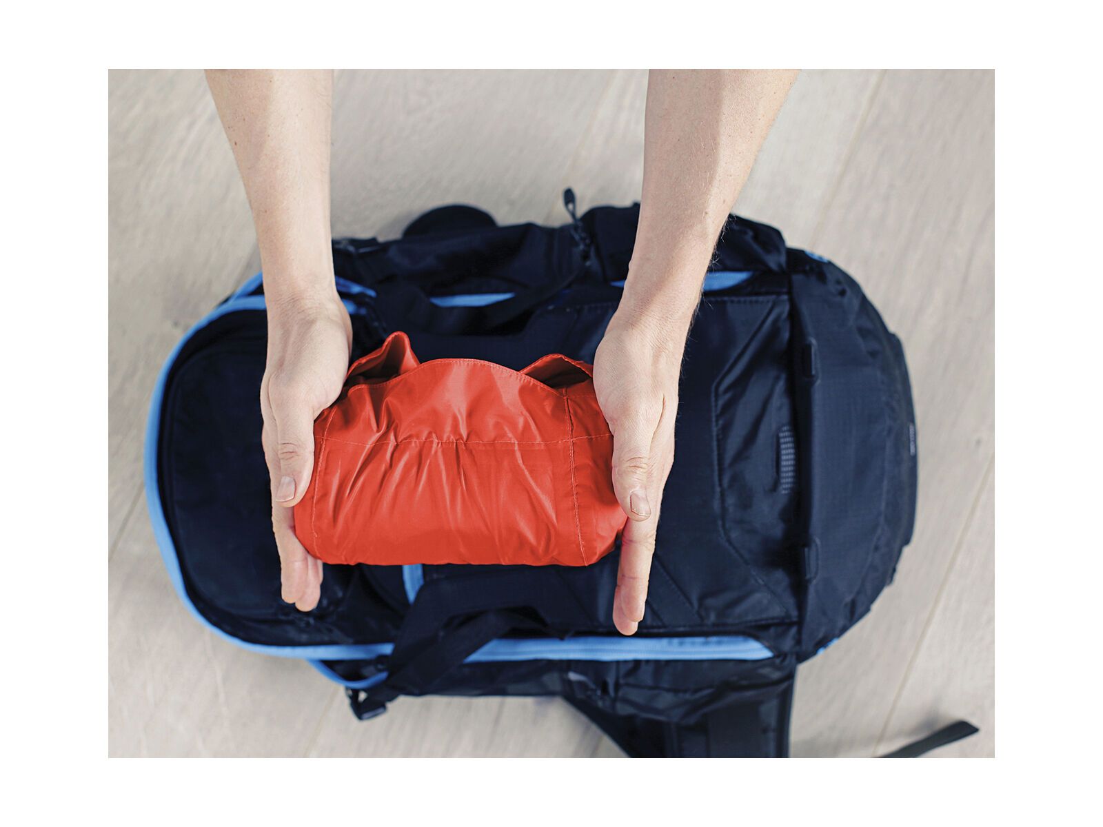 dirtlej DirtSuit Light Edition, orange rot / blau - Bild 4