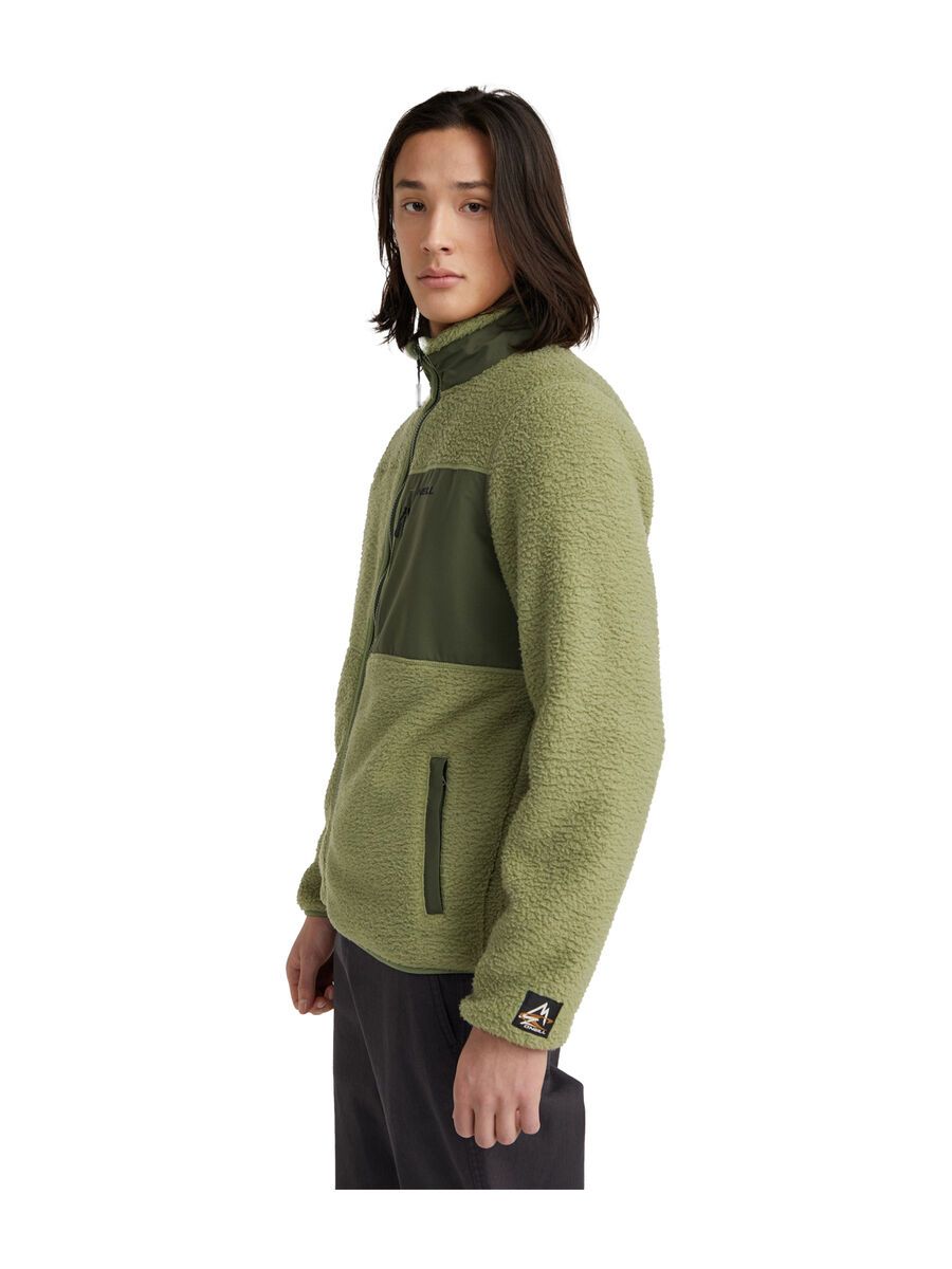O’Neill Sherpa FZ Fleece, deep lichen green - Bild 5