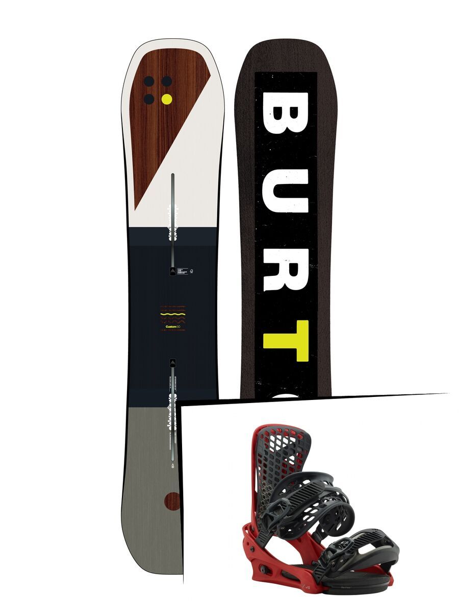 Set: Burton Custom 2019 +  Genesis (1930972S) - Bild 1