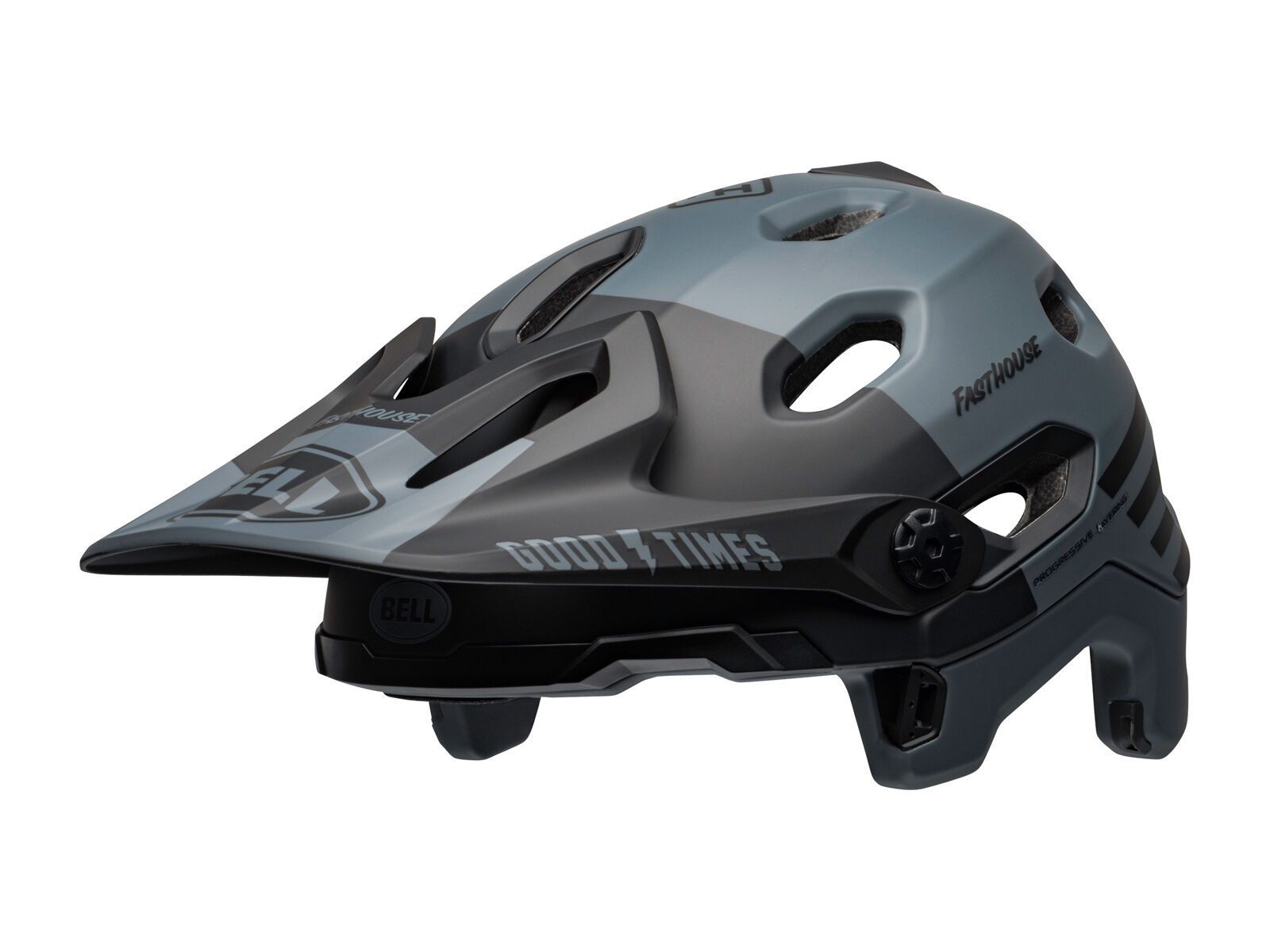 Bell Super DH MIPS Fasthouse, fasthouse matte gray/black - Bild 6