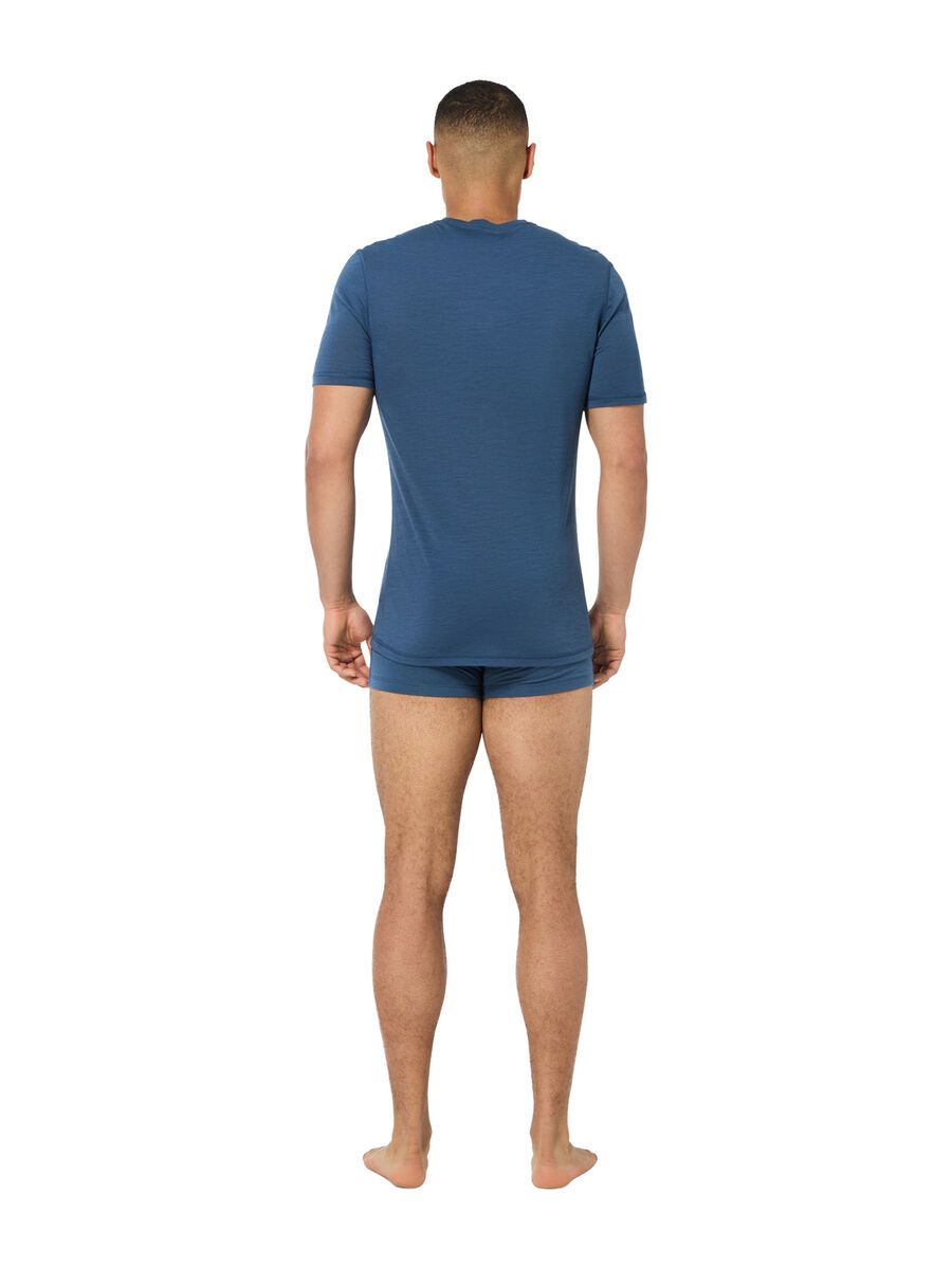 super.natural Sierra140 Tee Herren, ocean blue - Bild 4