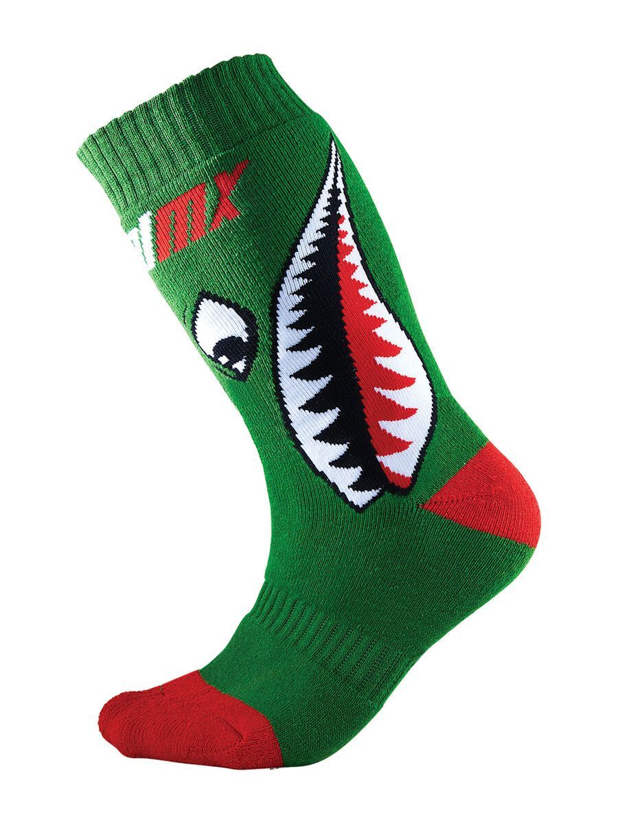 ONeal Pro MX Socks Youth Bomber, green - Bild 1