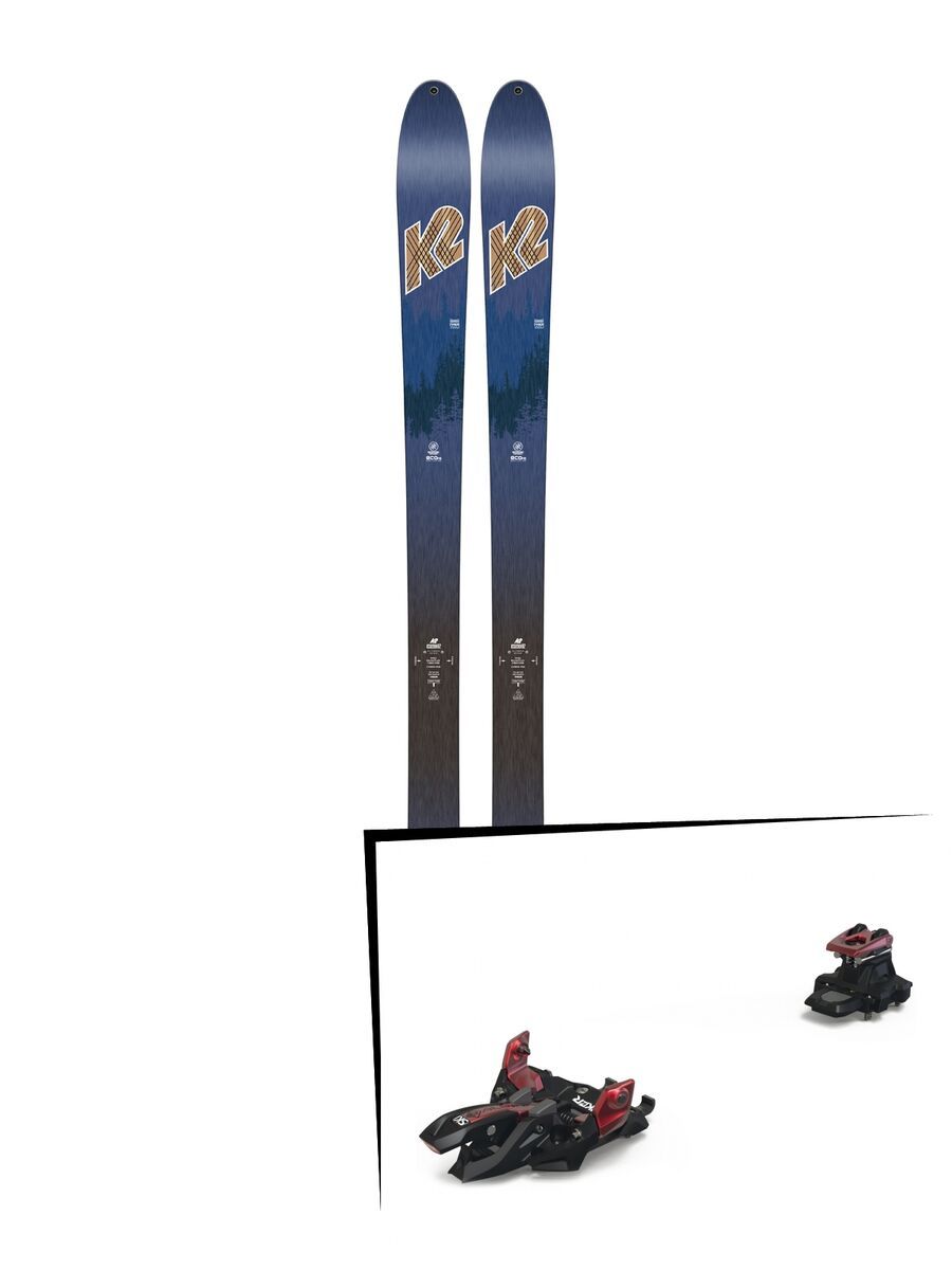 Set: K2 SKI Wayback 82 ECOre 2018 + Marker Alpinist 12 (2319300) - Bild 1