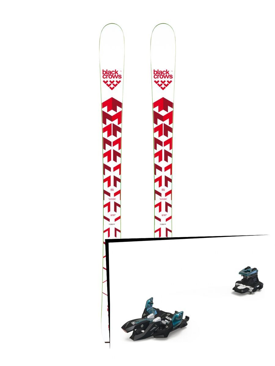 Set: Black Crows Vertis Birdie 2019 + Marker Alpinist 9 black/turquoise - Bild 1