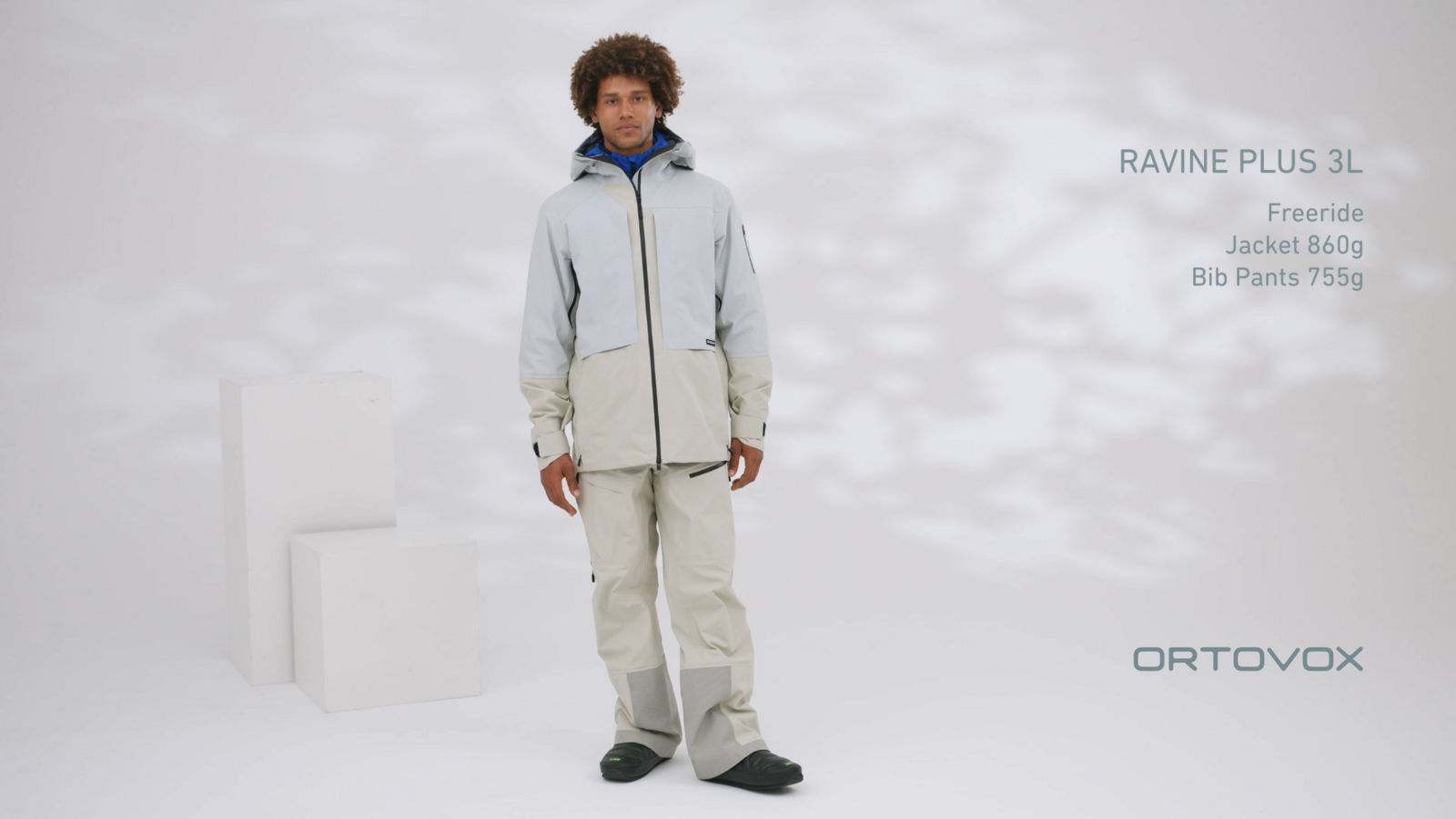 Ortovox Ravine Plus 3L Jacket M, dark arctic grey - Video 3