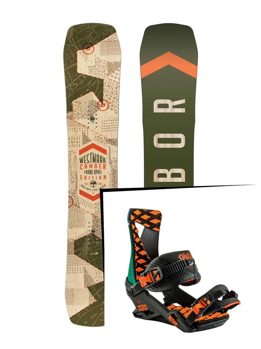 Set: Arbor Westmark Camber 2017 + Nitro Zero (1691296S) - Bild 1