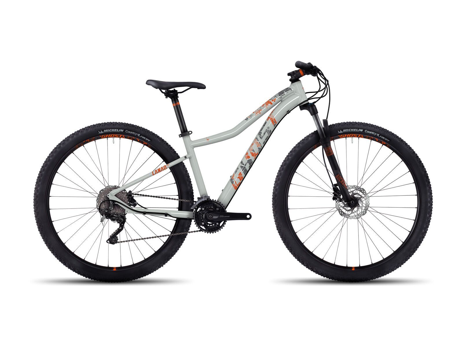 Ghost Lanao 5 AL 29, cloud white/gray/monarch orange - Bild 1