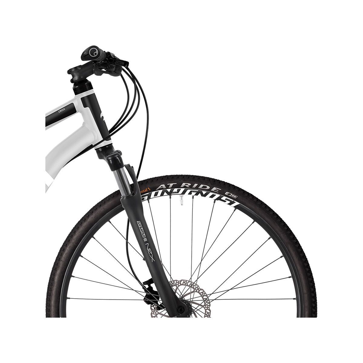 Ghost Square Cross 1.8 W AL, iridium silver/jet black/star white - Bild 7