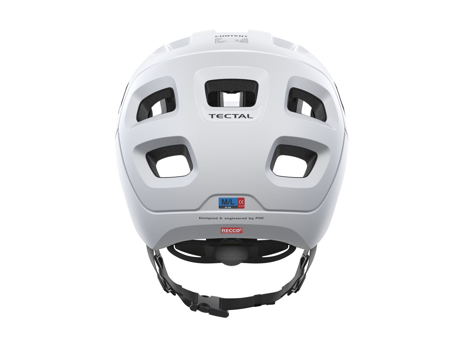 POC Tectal, hydrogen white matt - Bild 3