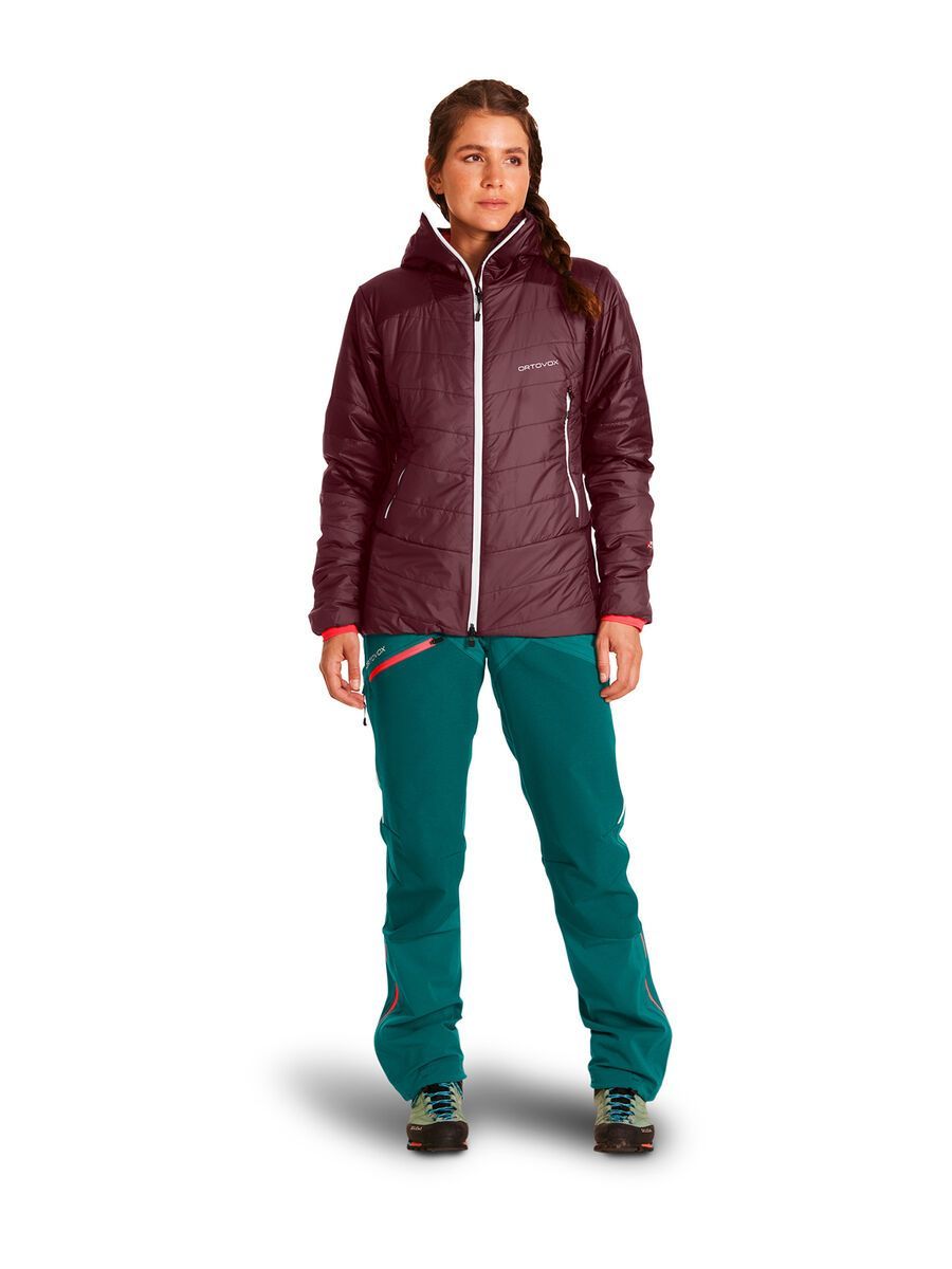 Ortovox Westalpen Swisswool Jacket W, winetasting - Bild 3