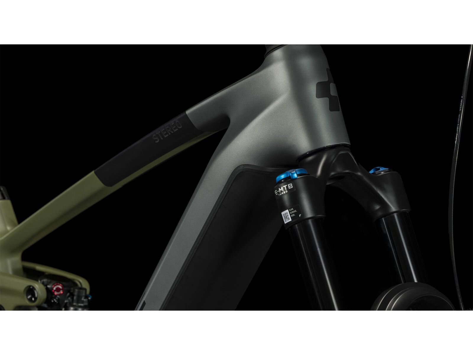 ***2. Wahl*** Cube Stereo Hybrid 160 HPC TM 750 27.5 flashgrey´n´olive - Bild 7