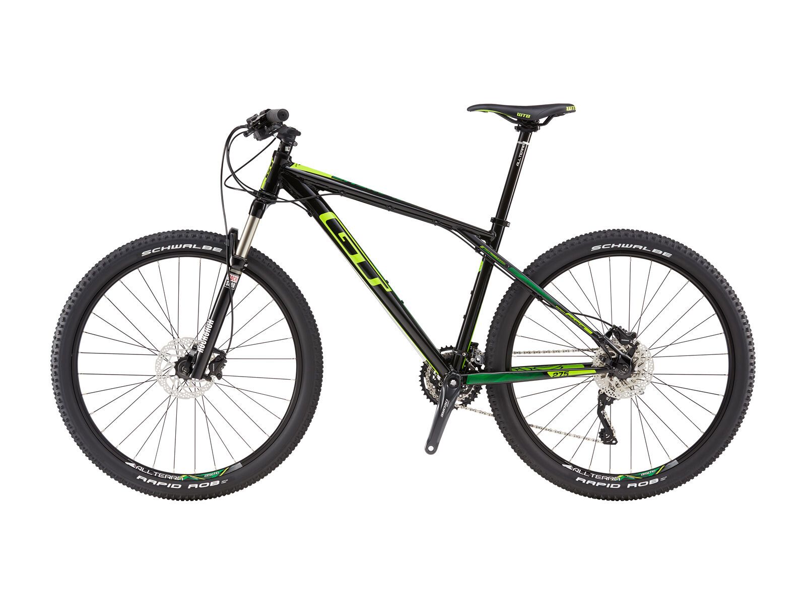 GT Avalanche Expert 27.5, black/slime lime - Bild 2