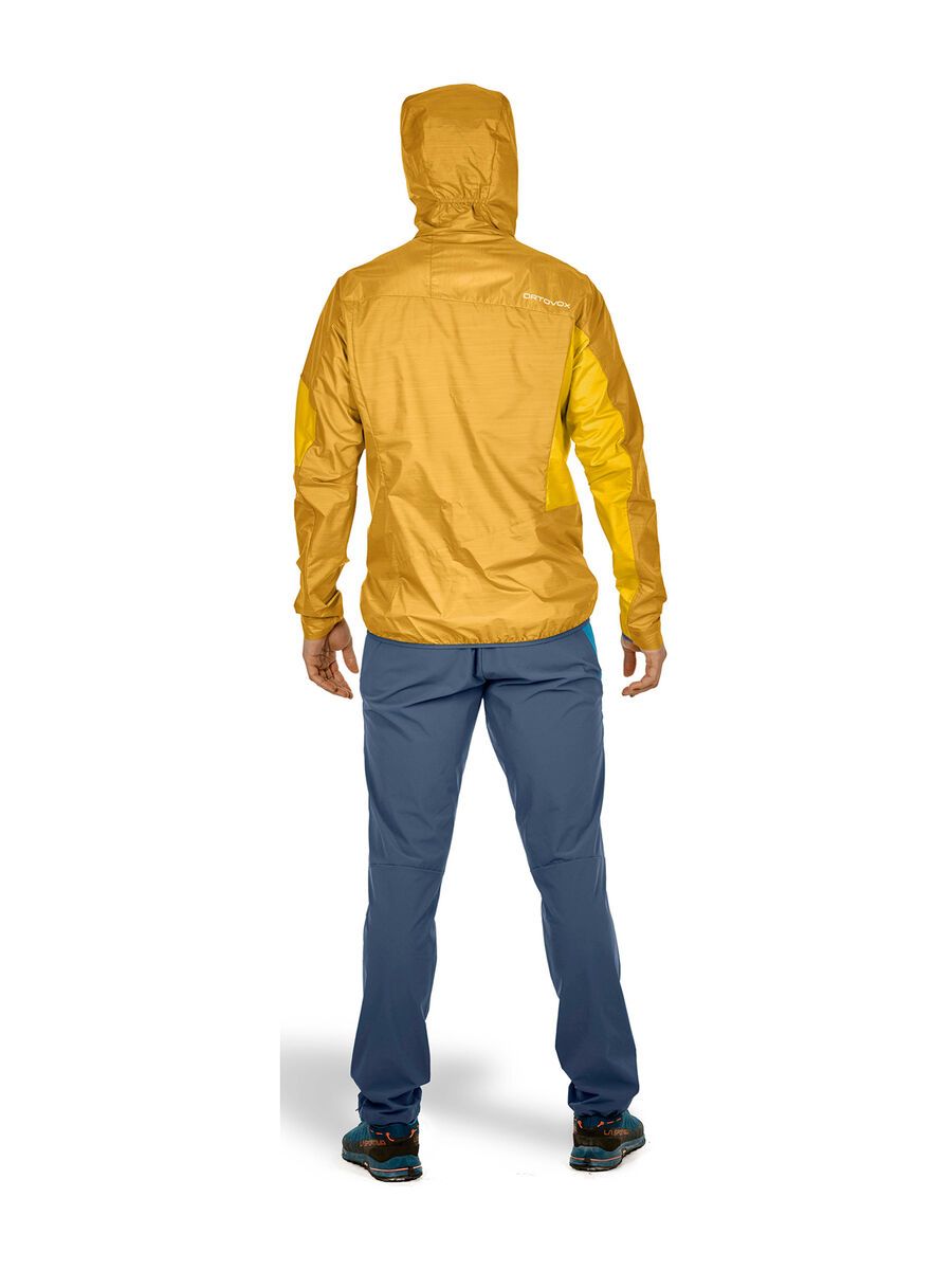 Ortovox Merino Windbreaker M, yellowstone - Bild 5