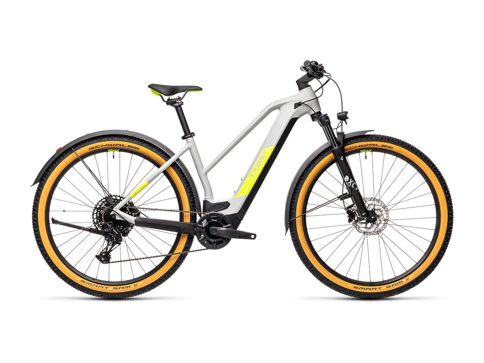 Cube Reaction Hybrid Pro Allroad 625 29 Trapeze, grey´n´yellow - Bild 1