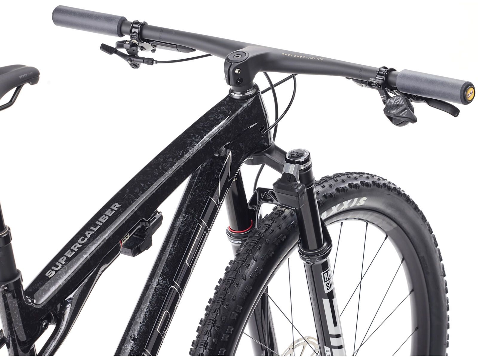 Trek Supercaliber SLR 9.8 X0 Flight Attendant Gen 2, carbon smoke/galactic grey marble - Bild 4