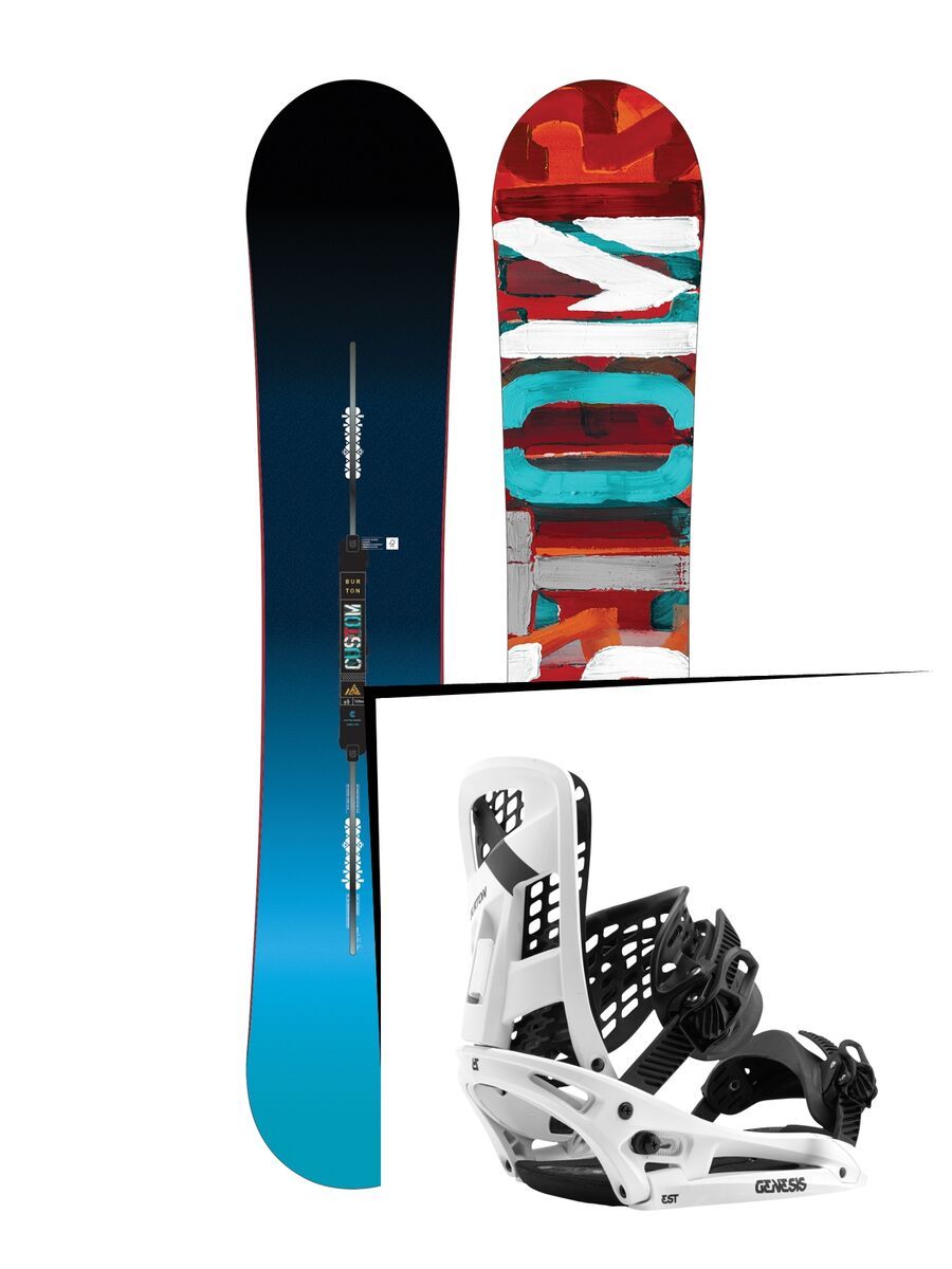 Set: Burton Custom 2017 +  Genesis EST (1712784S) - Bild 1
