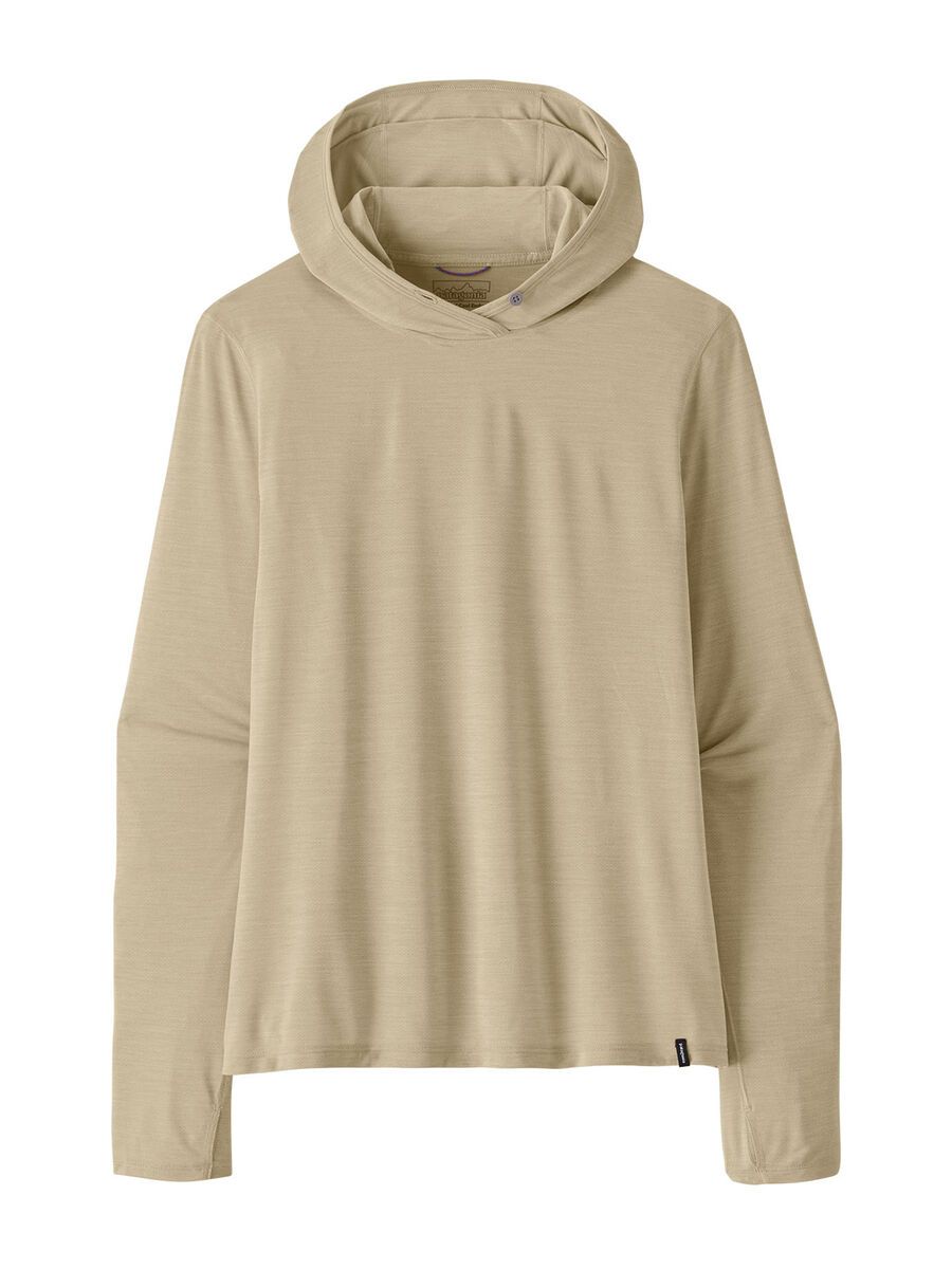 Patagonia Women's Capilene Cool Ultra Hoody, pumice/dyno white x-dye - Bild 1