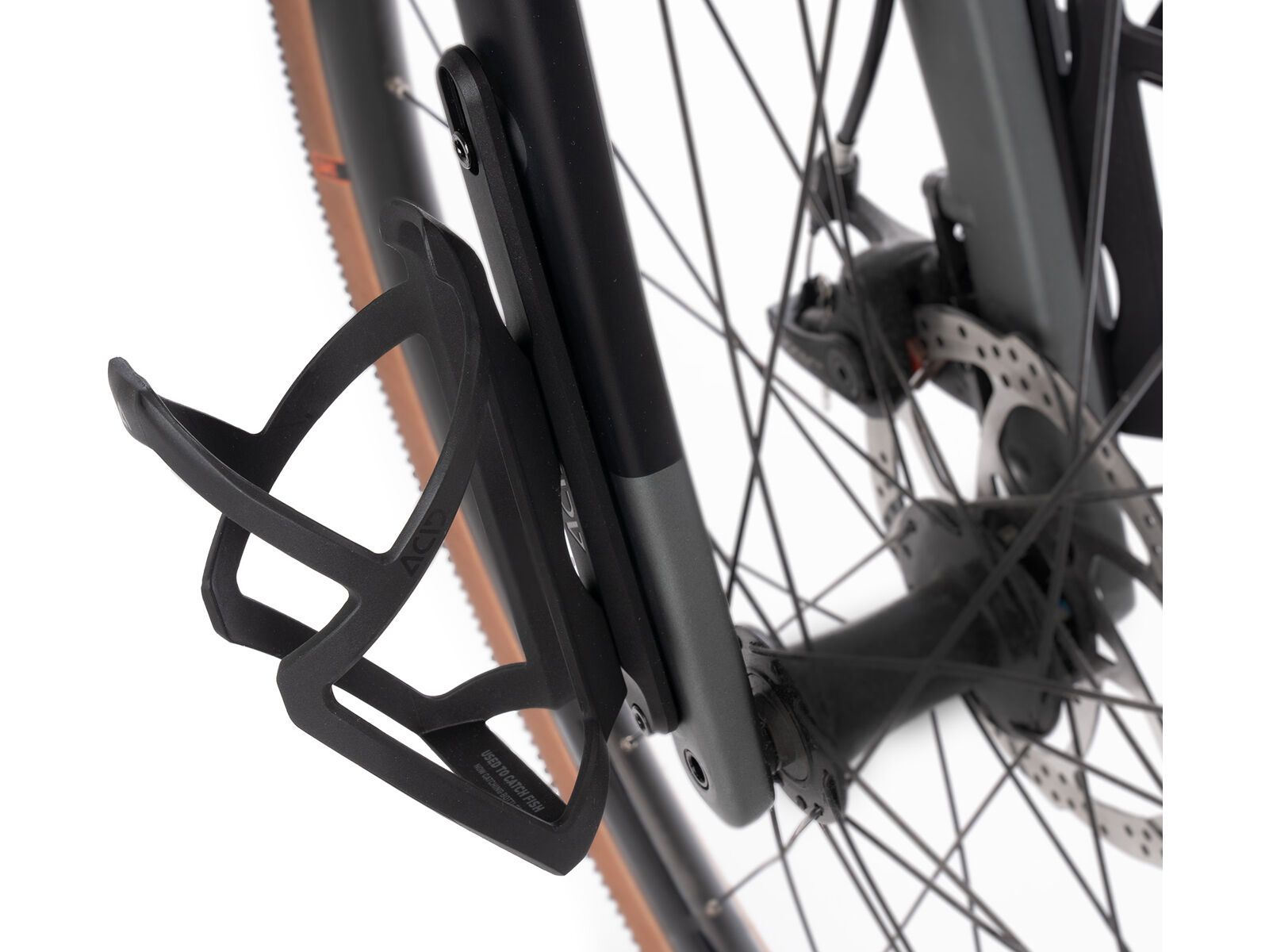 Cube Acid Gabeladapter für Flaschenhalter, schwarz - Bild 3