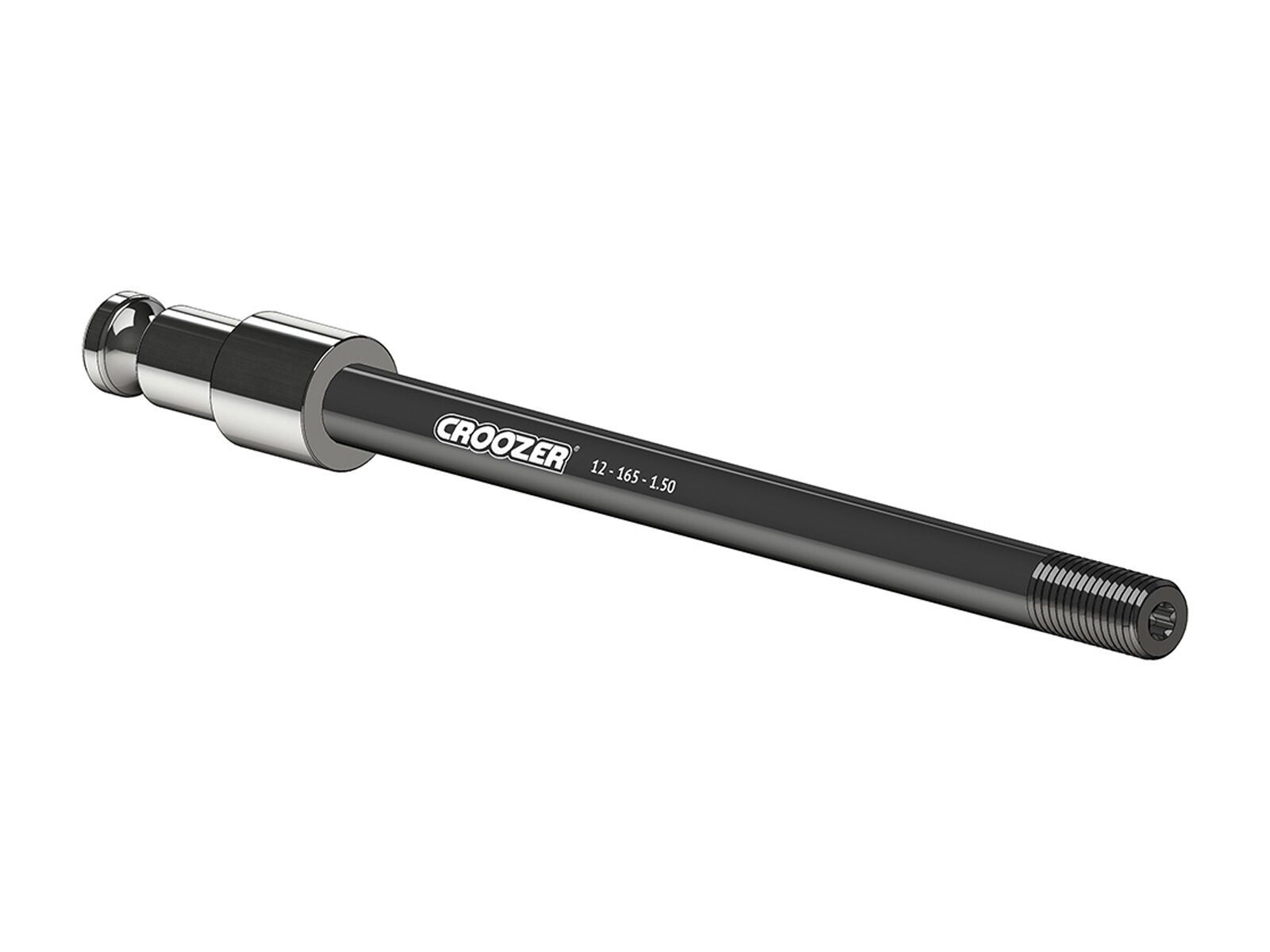 Croozer Steckachskupplung XL - 12x135 (165 mm, 1.50), black - Bild 1