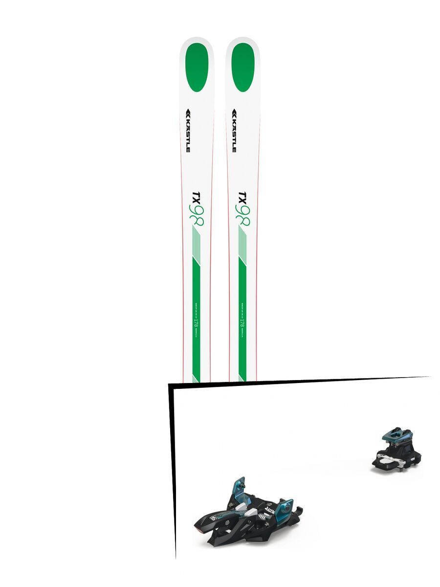 Set: Kästle TX98 2019 + Marker Alpinist 9 black/turquoise - Bild 1