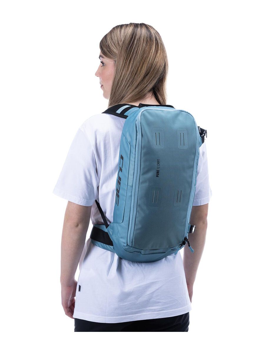 Cube Rucksack Pure 12 CMPT, light blue - Bild 5