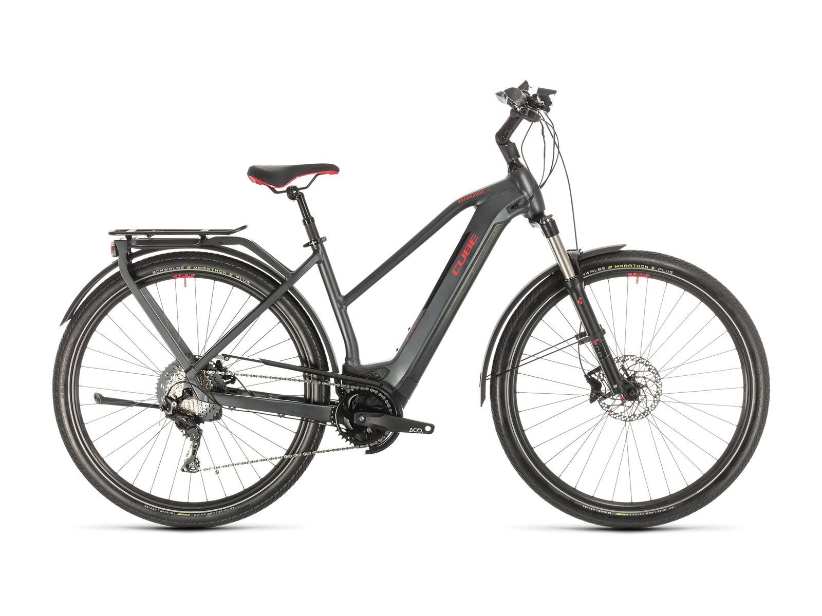 Cube Kathmandu Hybrid EXC 500 Trapeze, iridium´n´red - Bild 1