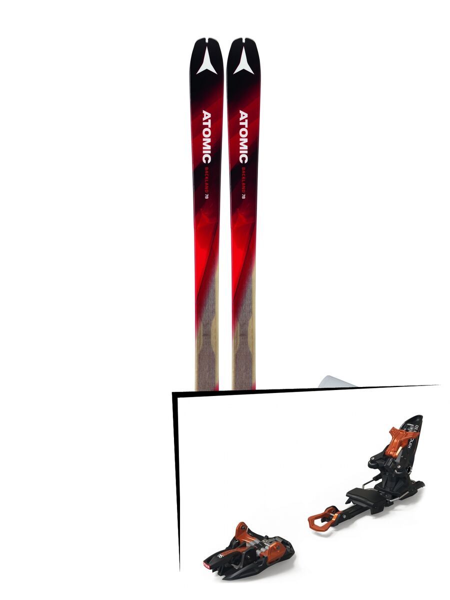 Set: Atomic Backland 78 + Skin 78 2019 + Marker Kingpin 10 (2319333) - Bild 1