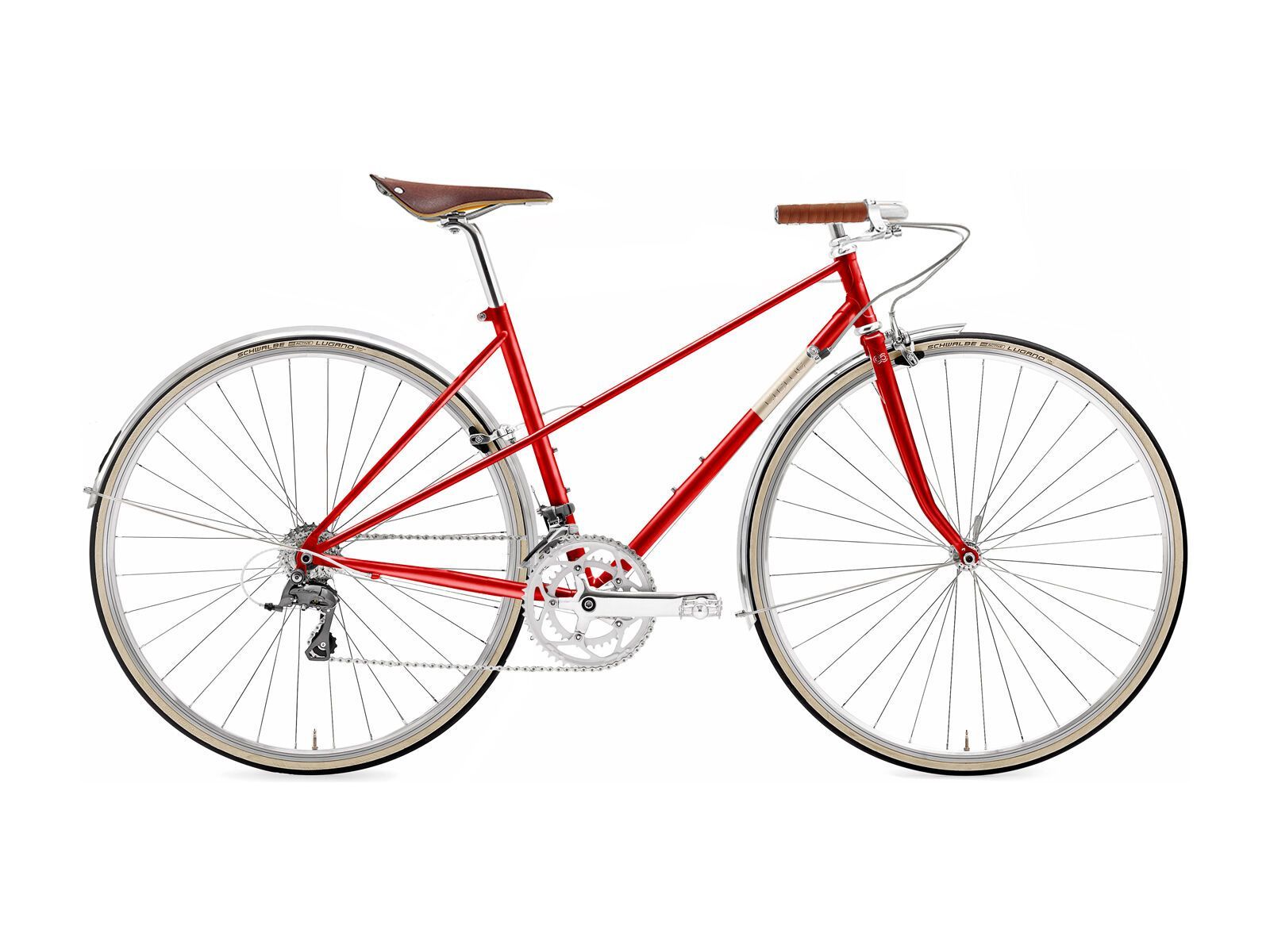 Creme Cycles Echo Mixte LTD, red - Bild 1