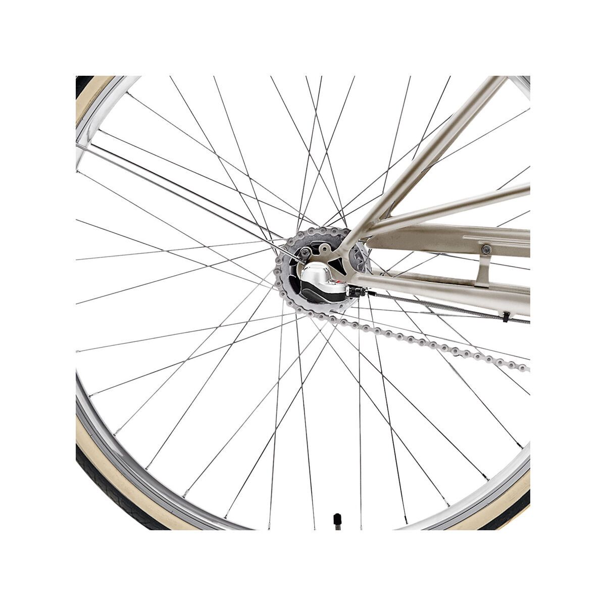 Creme Cycles Caferacer Lady Uno, warm grey - Bild 4