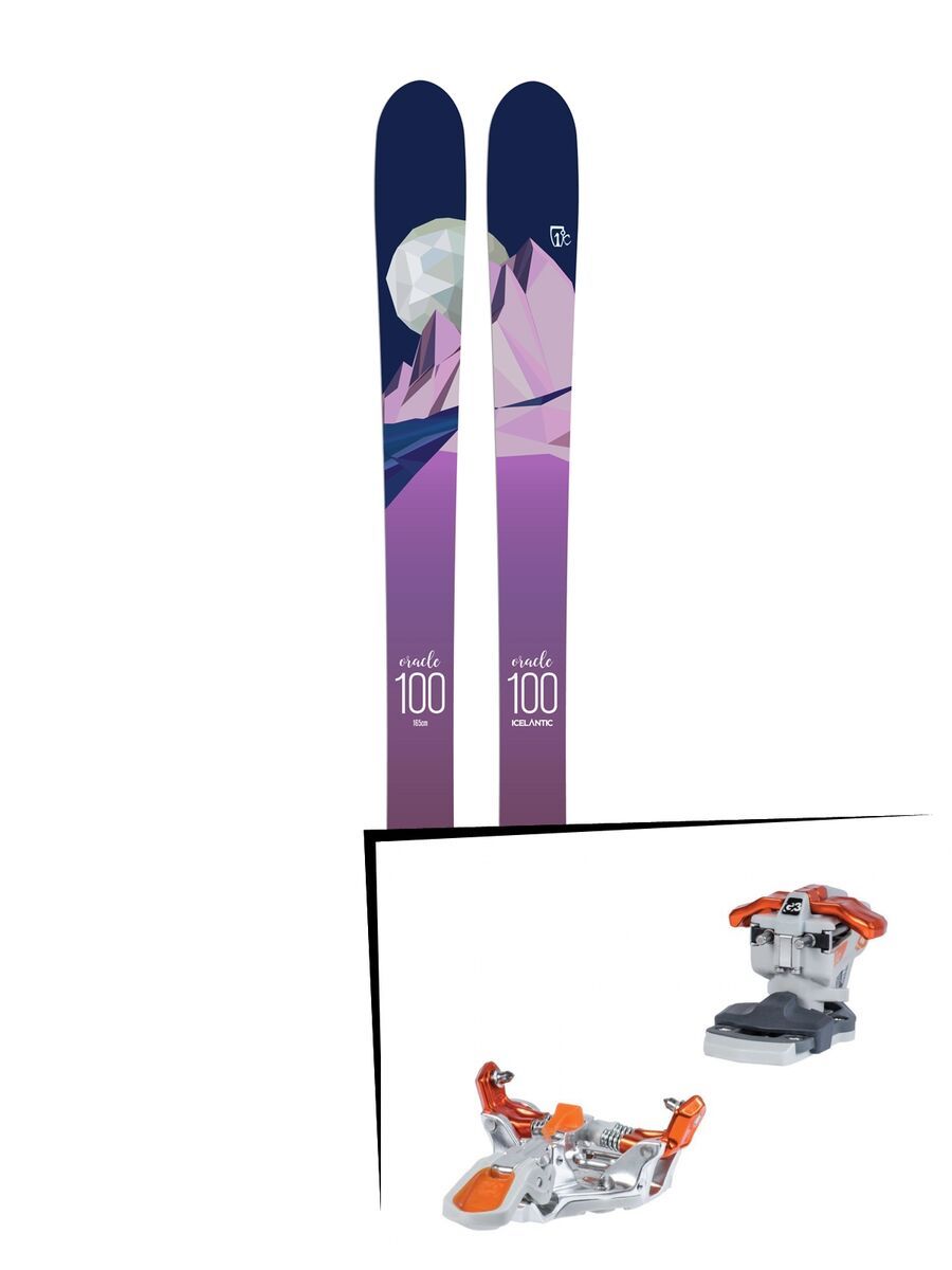 Set: Icelantic Oracle 100 2018 + G3 Ion LT 12 - Bild 1
