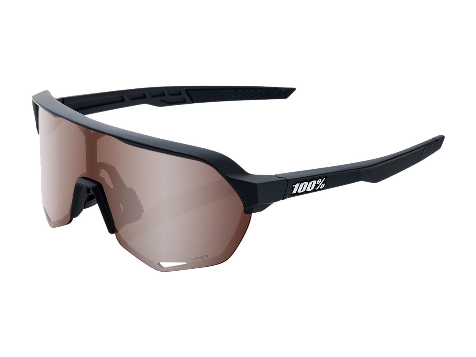 100% S2, HiPER Crimson Silver Mirror / soft tact black - Bild 1