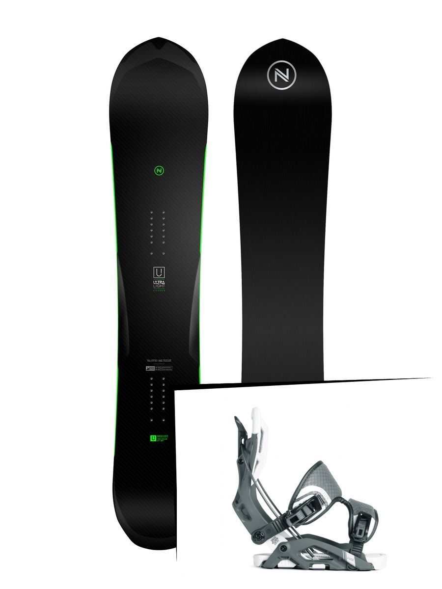 Set: Nidecker Ultralight 2019 + Flow Fuse (2226539S) - Bild 1