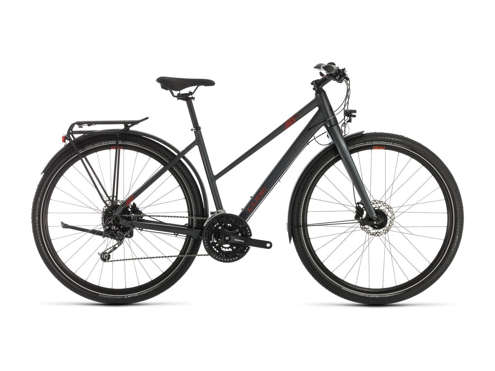 Cube Travel Trapeze, iridium´n´red - Bild 1