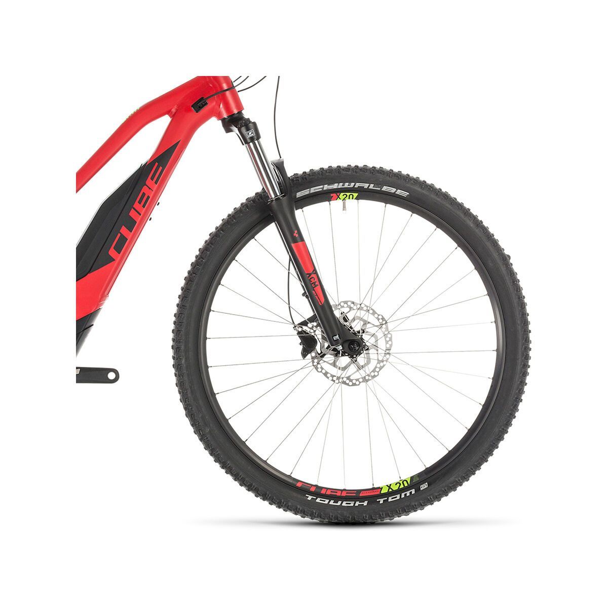 Cube Acid Hybrid ONE 400 29 Trapeze, red´n´green - Bild 2