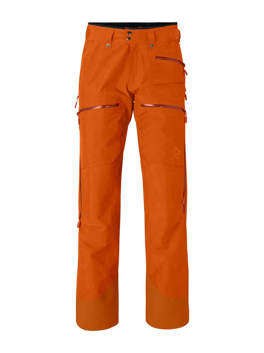 Norrona lofoten Gore-Tex Insulated Pants M's, gold flame - Bild 1