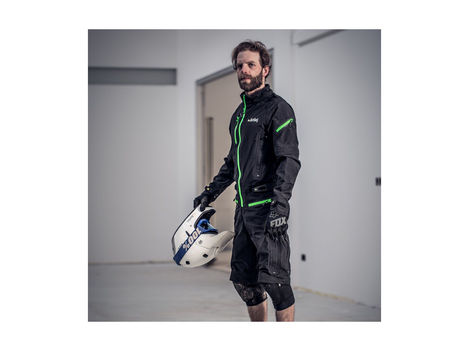 dirtlej DirtSuit SFD Edition, schwarz/grün - Bild 5