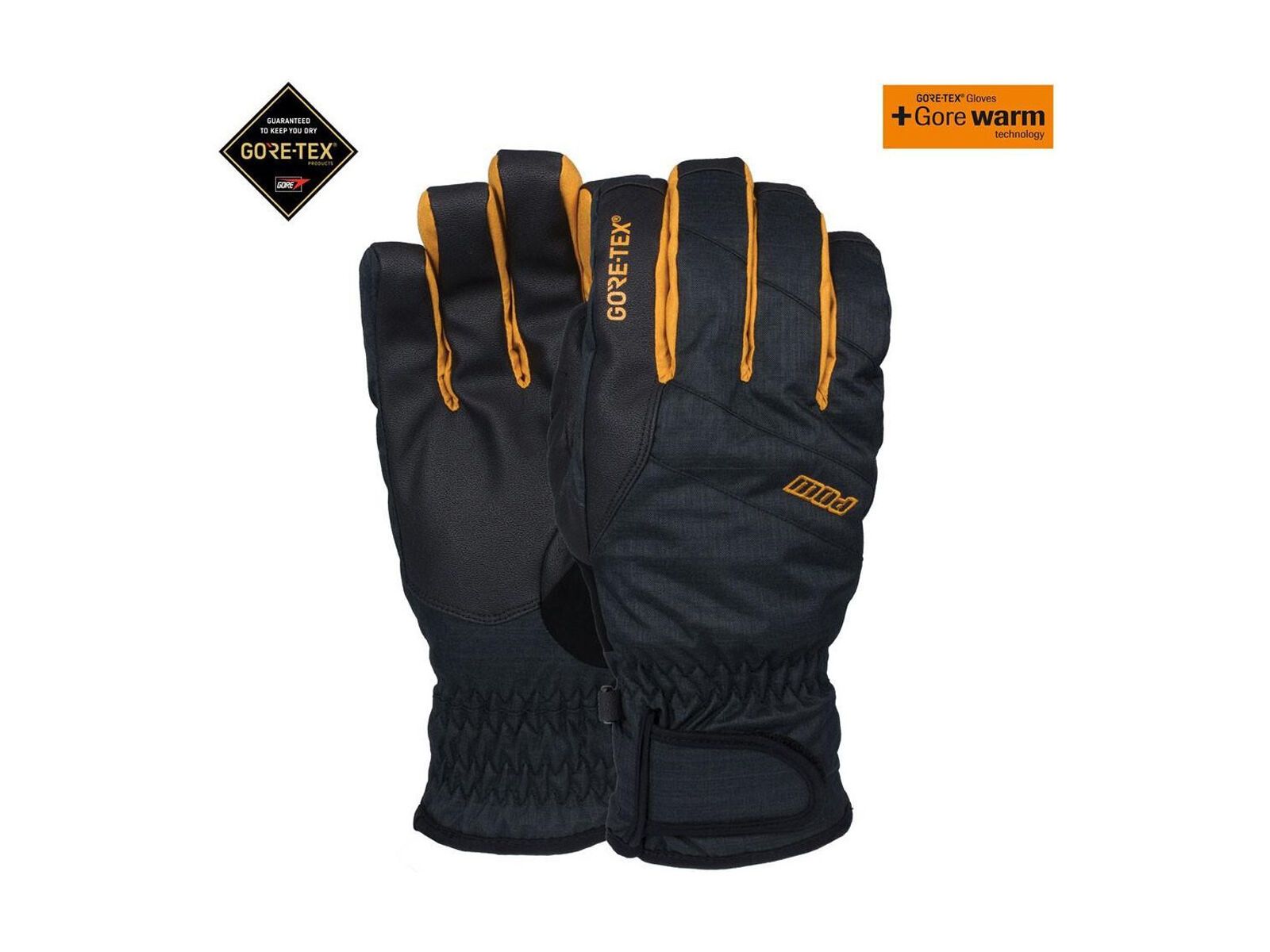 POW Gloves Warner Gore-Tex Short Glove, tobacco - Bild 2