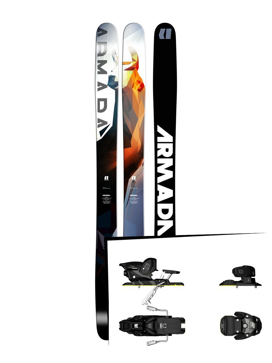 Set: Armada JJ 2.0 2017 + Salomon Warden MNC 13 (1540105) - Bild 1
