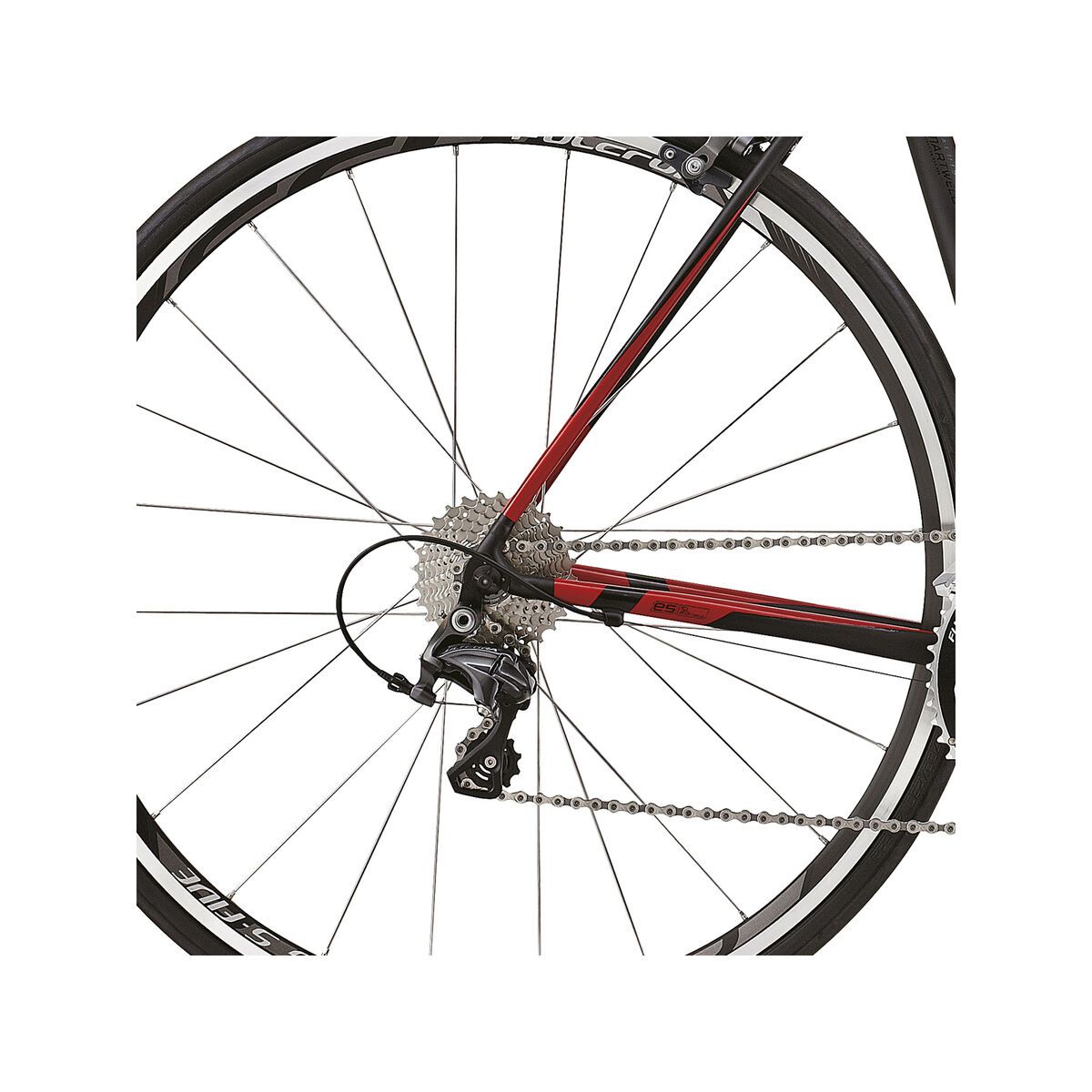 Specialized Allez Expert M2, Satin/Gloss Black/Red - Bild 4