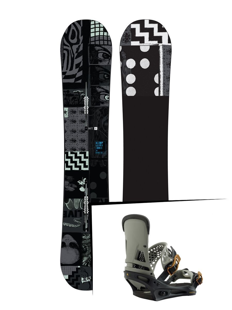 Set: Burton Amplifier 2019 +  Malavita (2218348S) - Bild 1