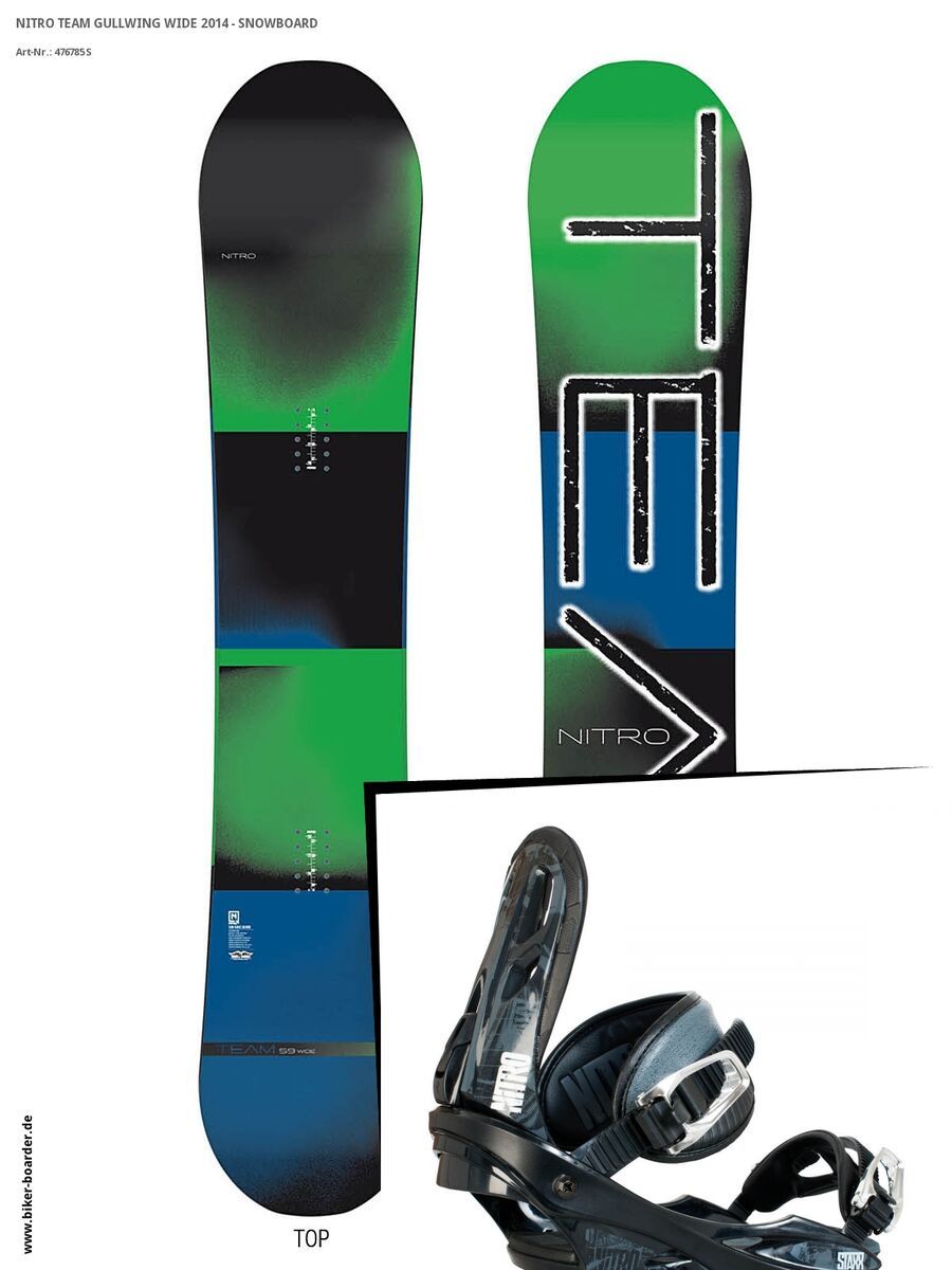 Set: Nitro Team Gullwing Wide  +  Staxx (476854S) - Bild 1