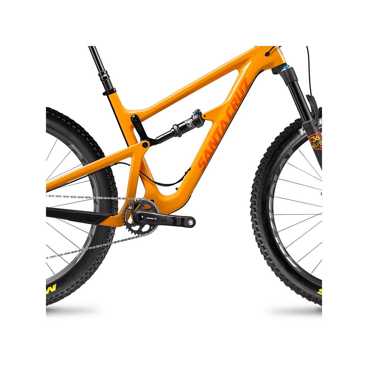Santa Cruz Hightower CC X01 27.5 Plus, gloss mango and orange - Bild 4
