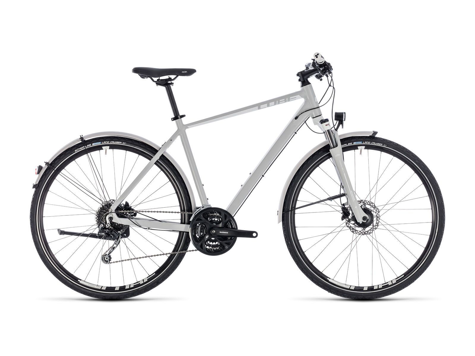 Cube Nature Pro Allroad, grey´n´white - Bild 1