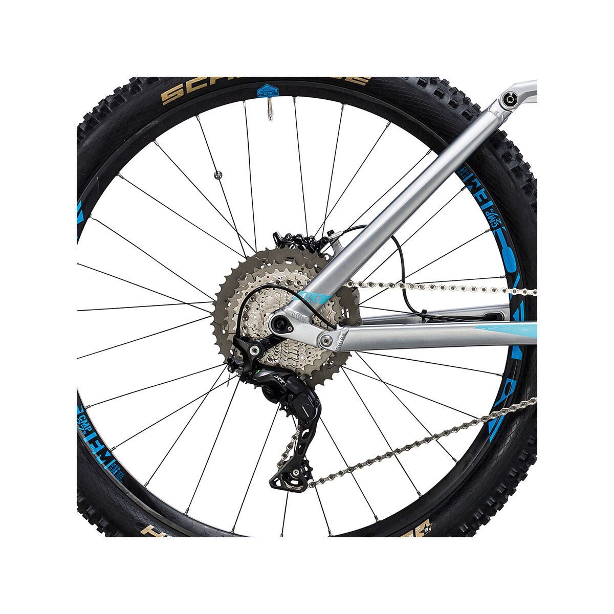 Cube Stereo Hybrid 160 HPA Race 500 27.5, metal´n´blue - Bild 4