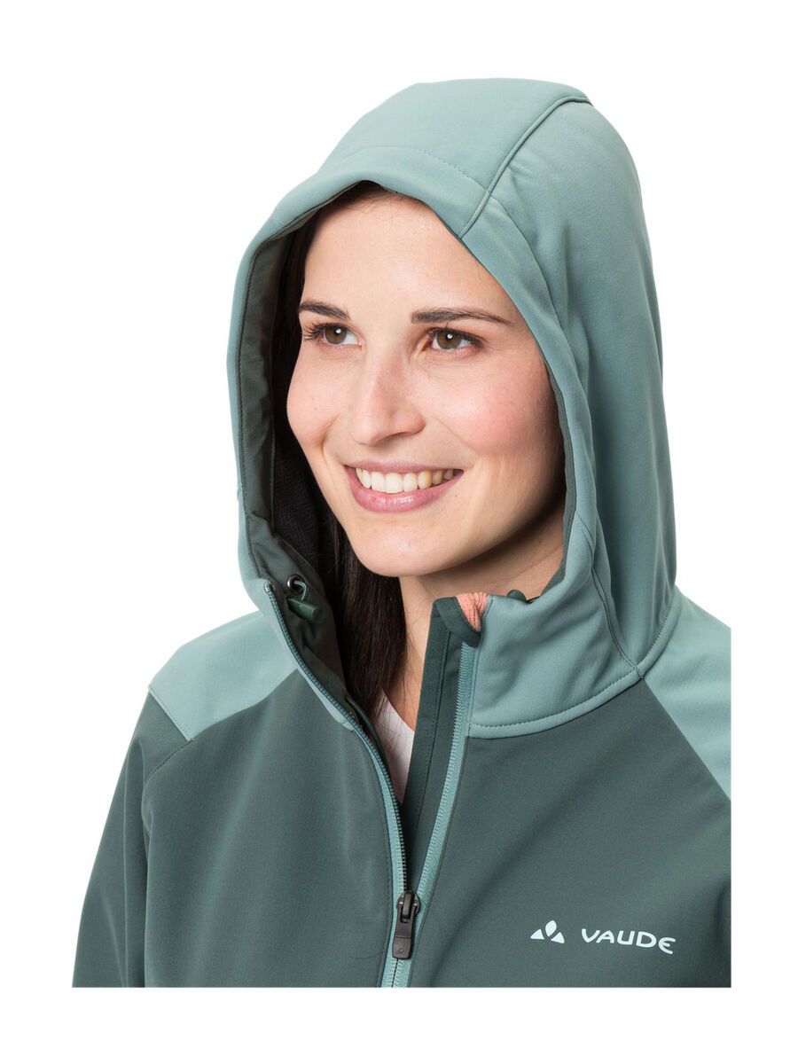 Vaude Women's Qimsa Softshell Jacket, dusty forest uni - Bild 4