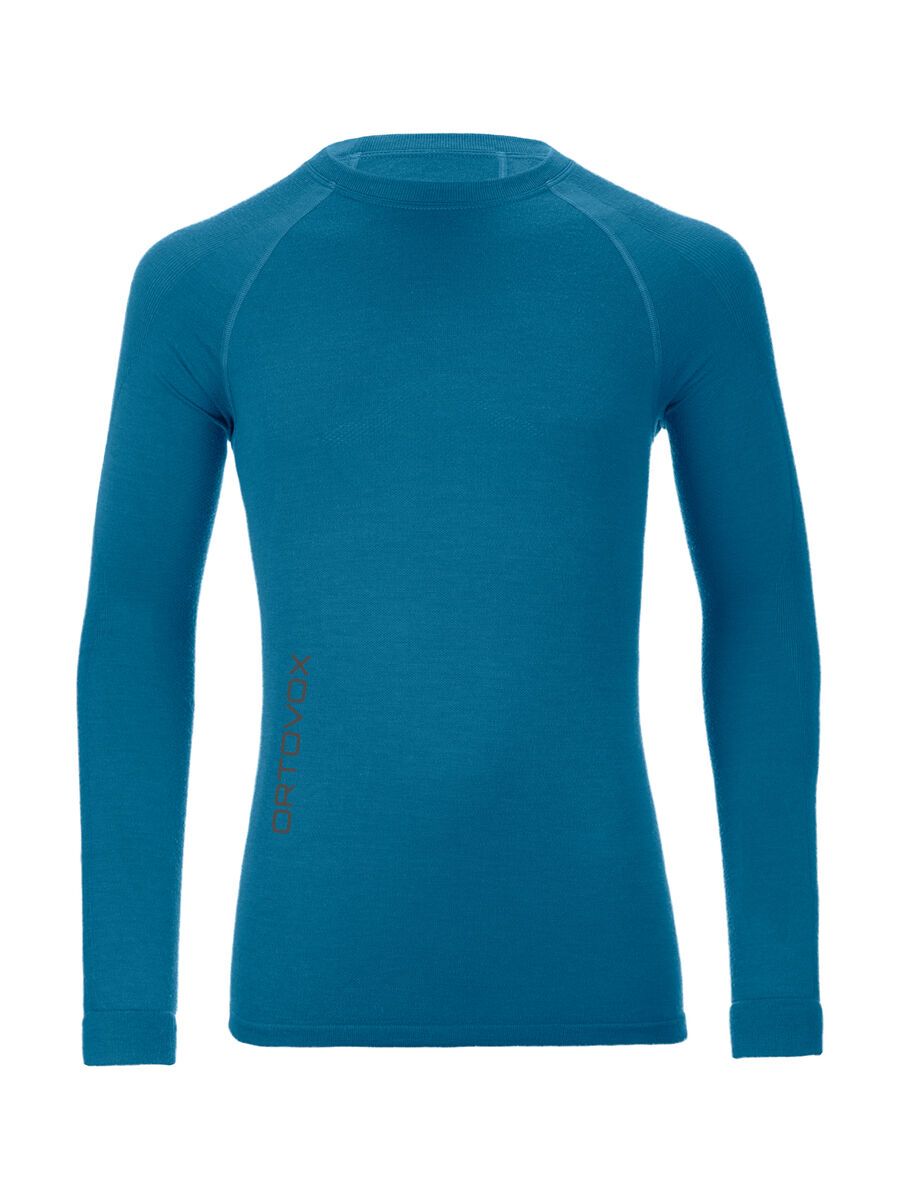 Ortovox 230 Merino Competition Long Sleeve M, blue sea - Bild 1