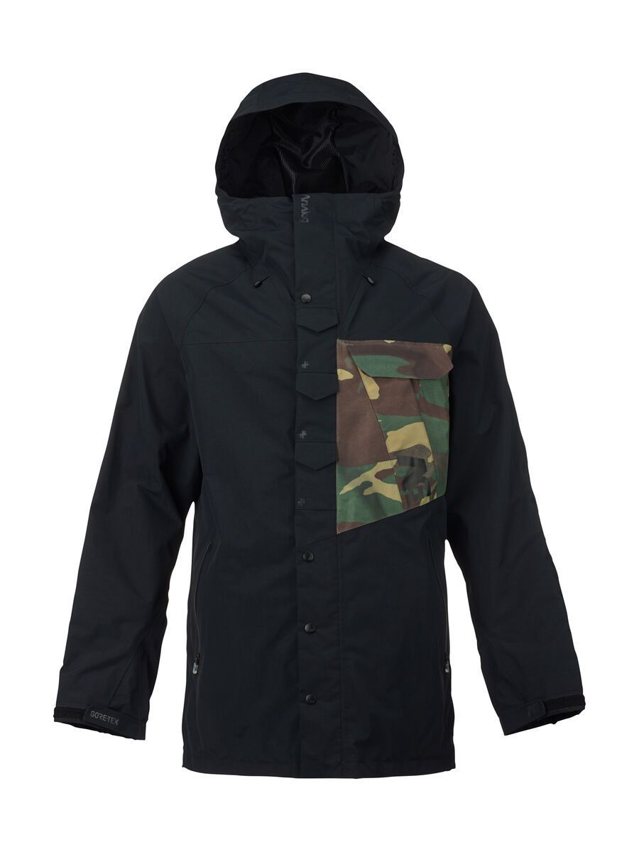 Analog Zenith Jacket, true black/surplus camo - Bild 1