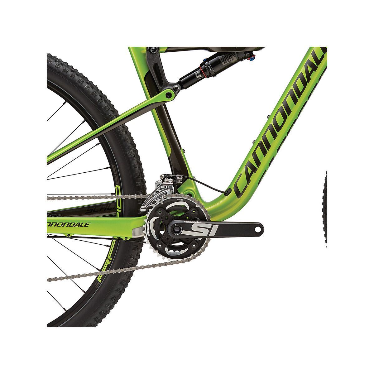 Cannondale Scalpel-Si Carbon 4 27.5, acid green w/ anthracite and jet black, gloss - AGR - Bild 3